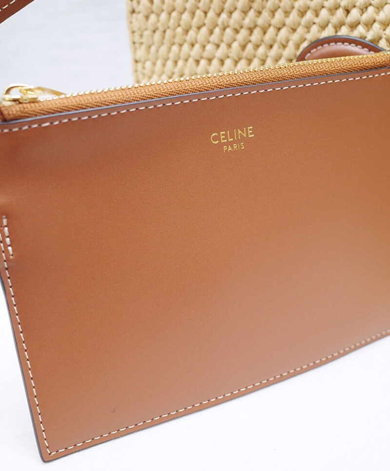 Celine Cabas Thais Small Bag 116302 Coffee